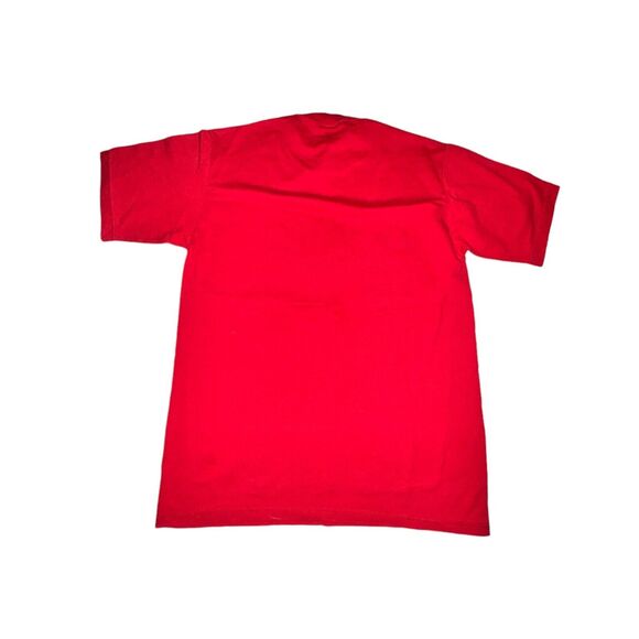 Vtg Walt Disney Florida Shirt Adult Size M Red Velva Sheen S/S Mickey Mouse - Picture 5 of 7